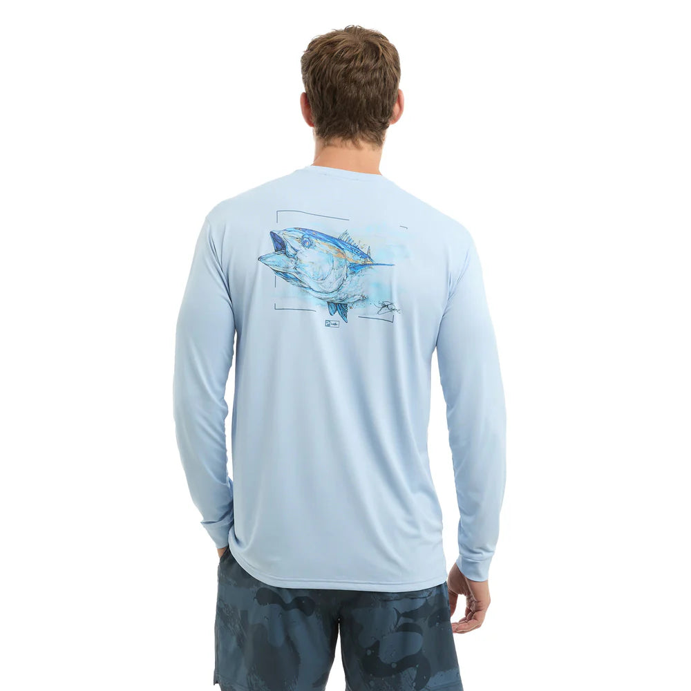 pelagic-aquatek-goione-tuna-performance-fishing-shirt-light-blue-model-back