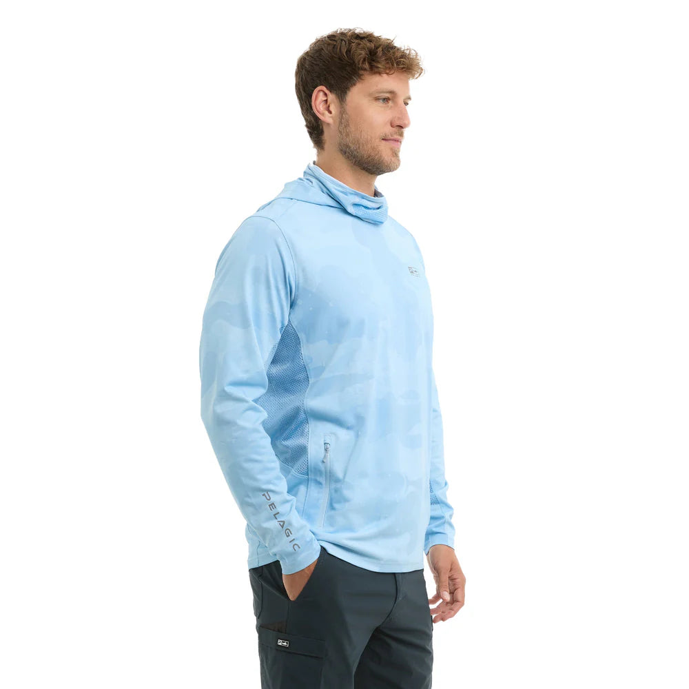 pelagic-exo-tech-hooded-performance-fishing-shirt-light-blue-model-right