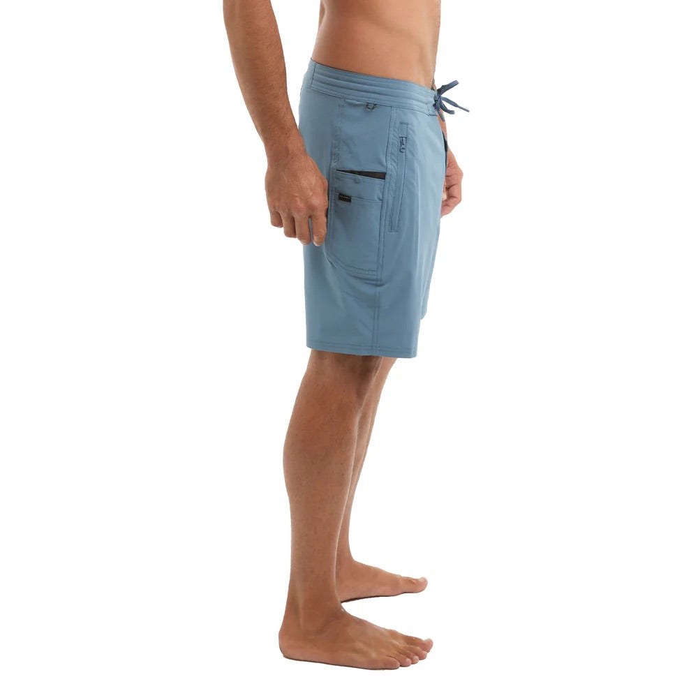 pelagic-leaderman-fishing-boardshorts-petrol-model-side