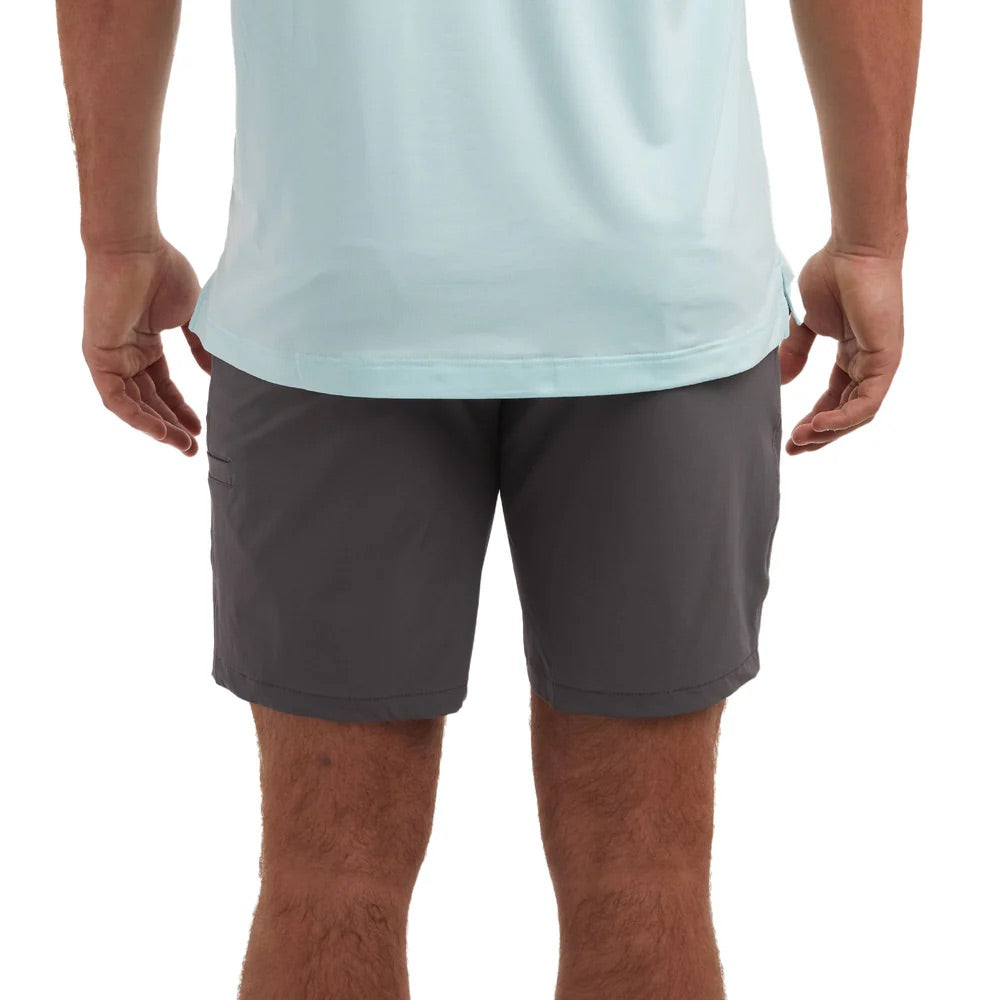 pelagic-mako-18in-hybrid-fishing-shorts-graphite-model-back