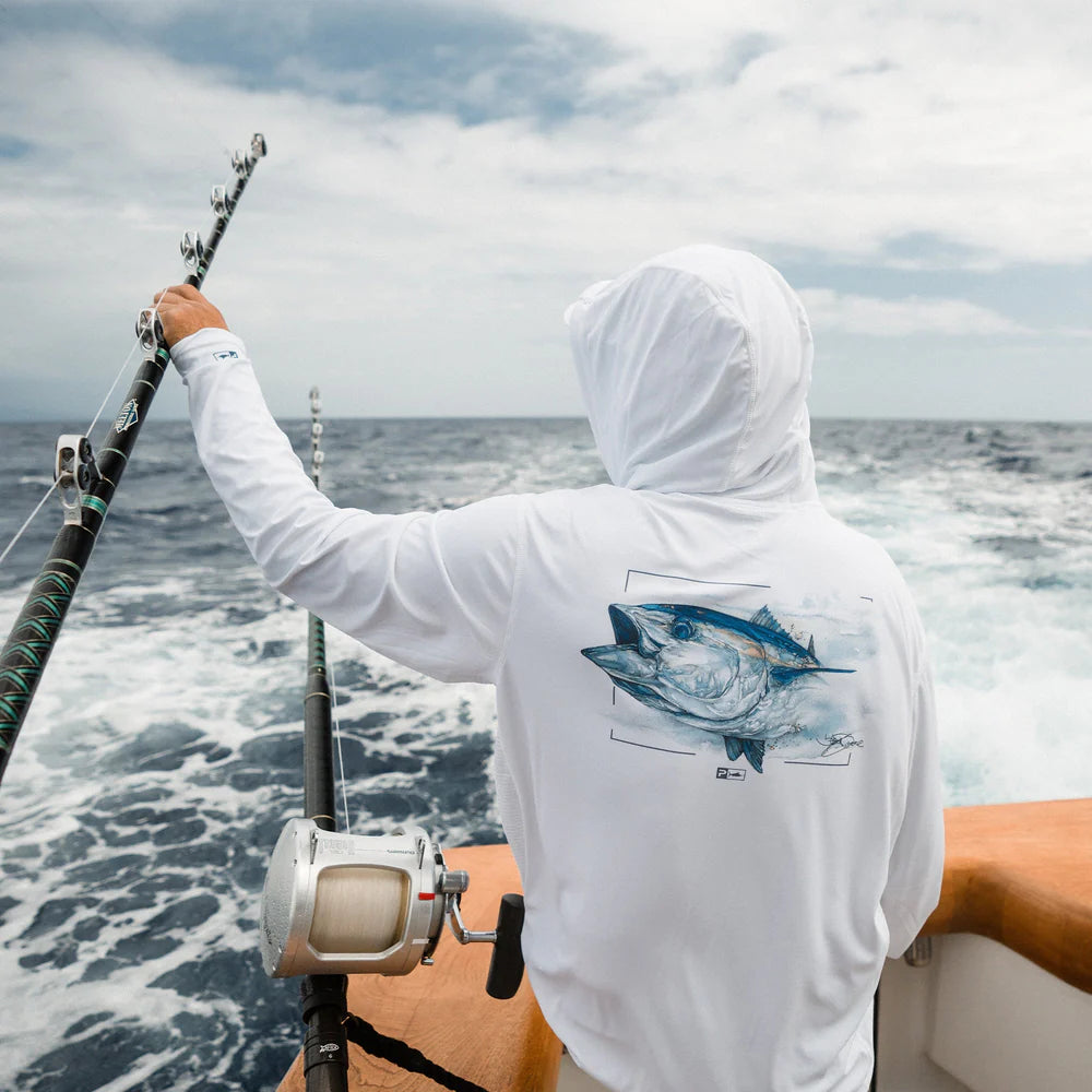 pelagic-vaportek-goione-tuna-hooded-performance-shirt-white-lifestyle-1