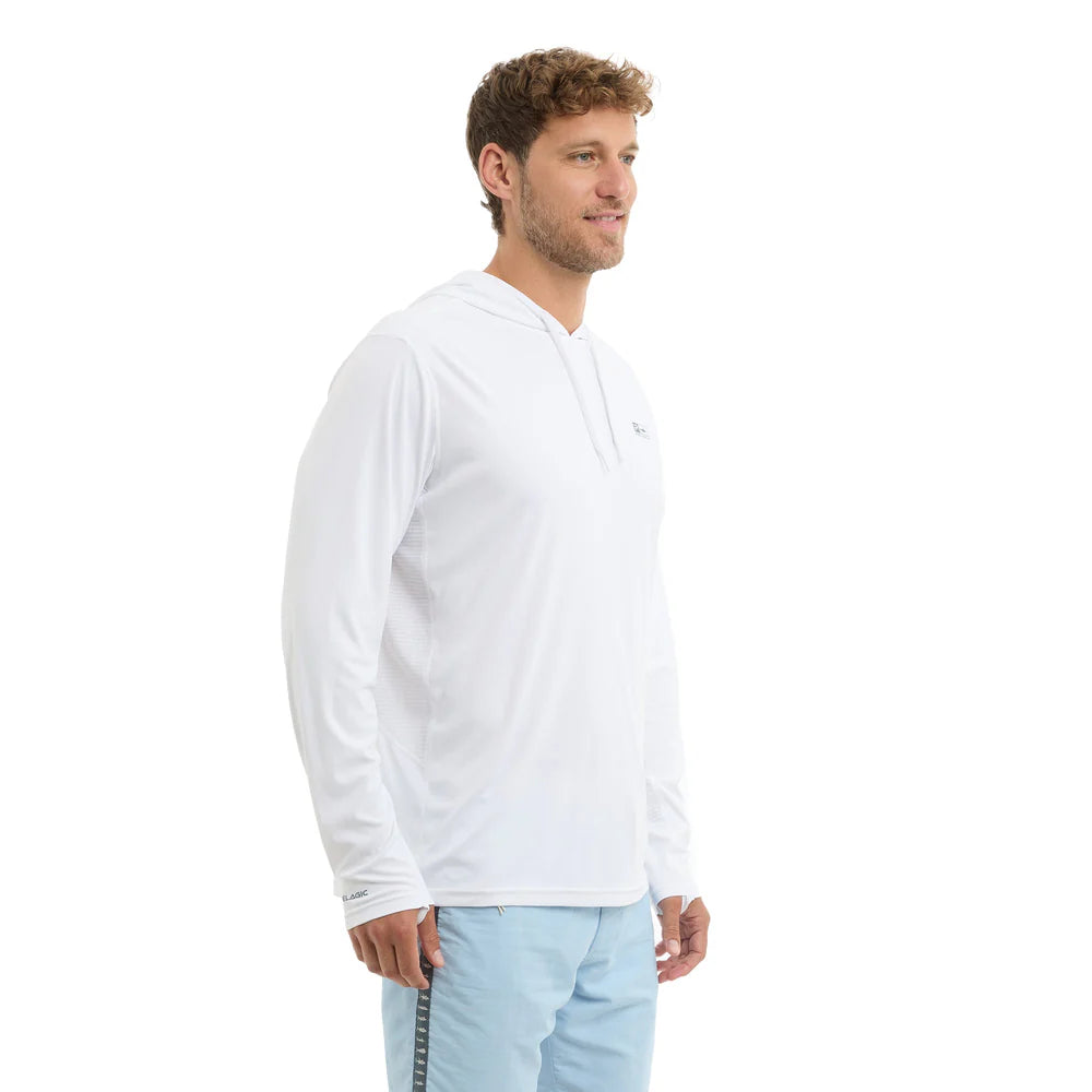 pelagic-vaportek-goione-tuna-hooded-performance-shirt-white-model-side