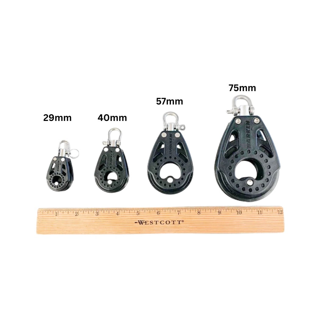 rupp-marine-harken-outrigger-dredge-pulley-size-comparison