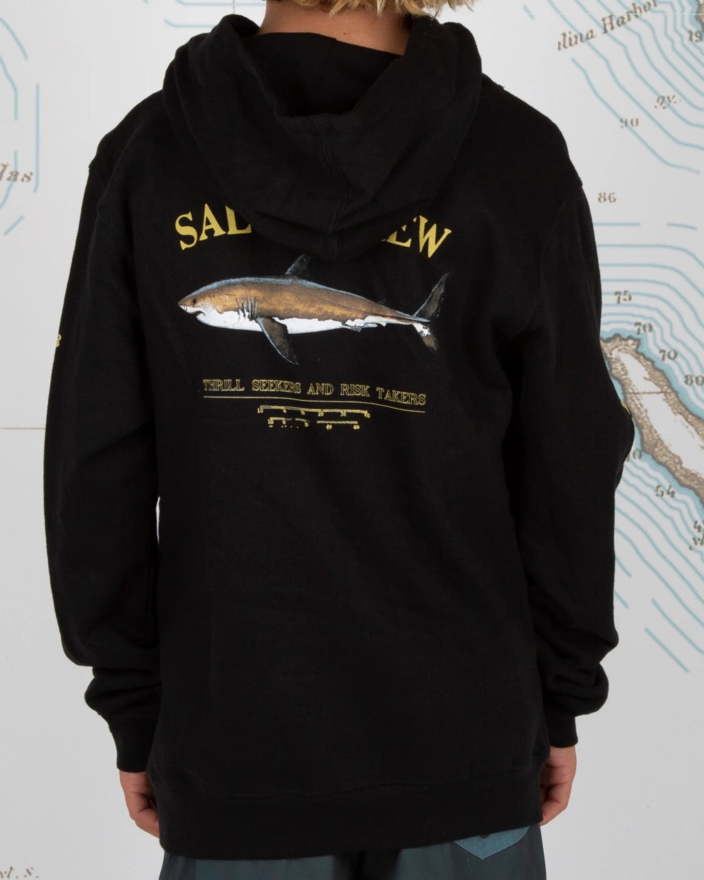Salty crew bruce hoodie Clearance