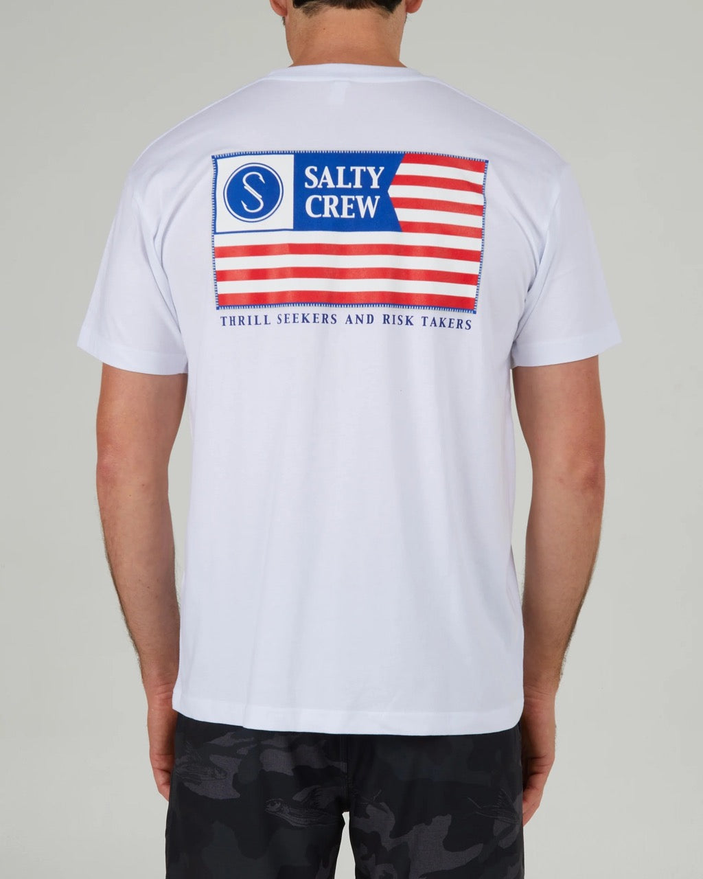 Salty Crew - Freedom Flag Short Sleeve Tee
