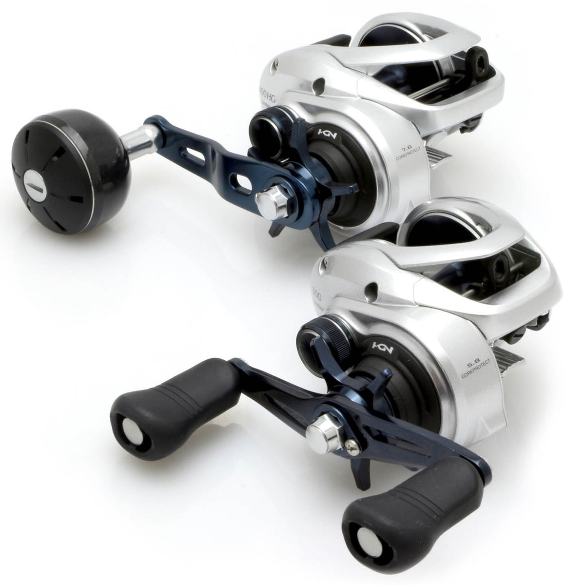 baitcasting reels today with line capacity over 300 yards KastKing Rover Round Reel for big fish, Perfect Conventional Reel for Catfish, Salmon/Steelhead, Striper Bass and Inshore Saltwater 100 drag system KastKing Kapstan Elite 300 Baitcasting