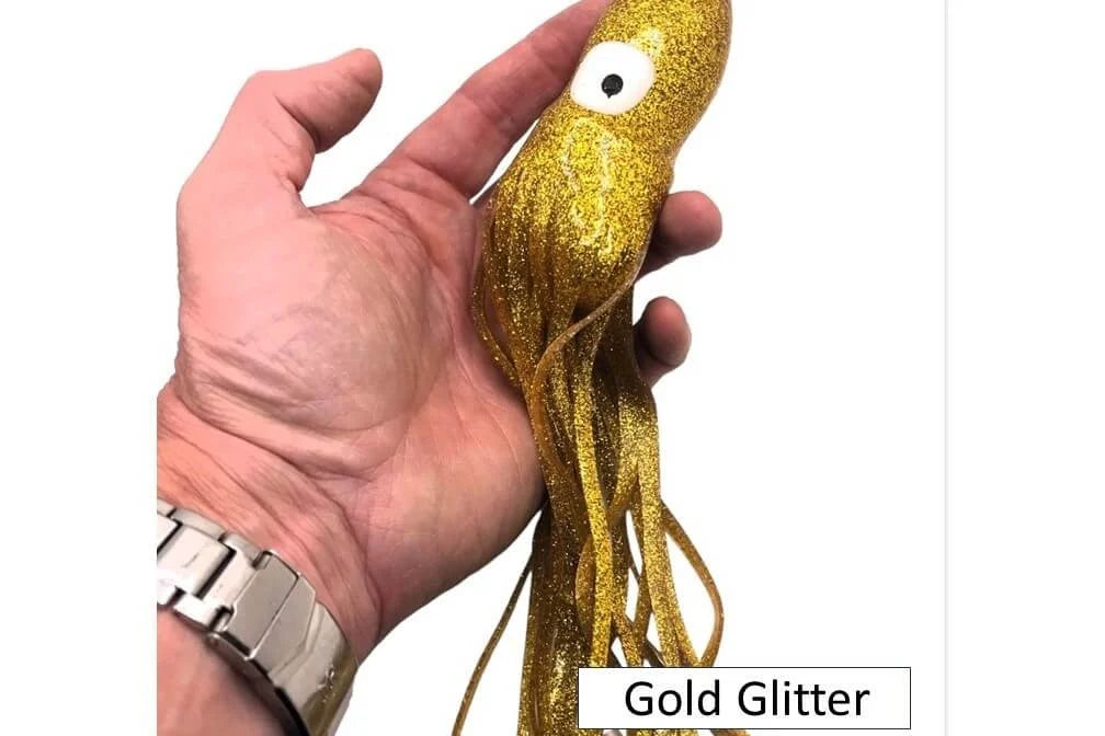 st-pete-weighted-striped-bass-hoochie-rig-gold-glitter