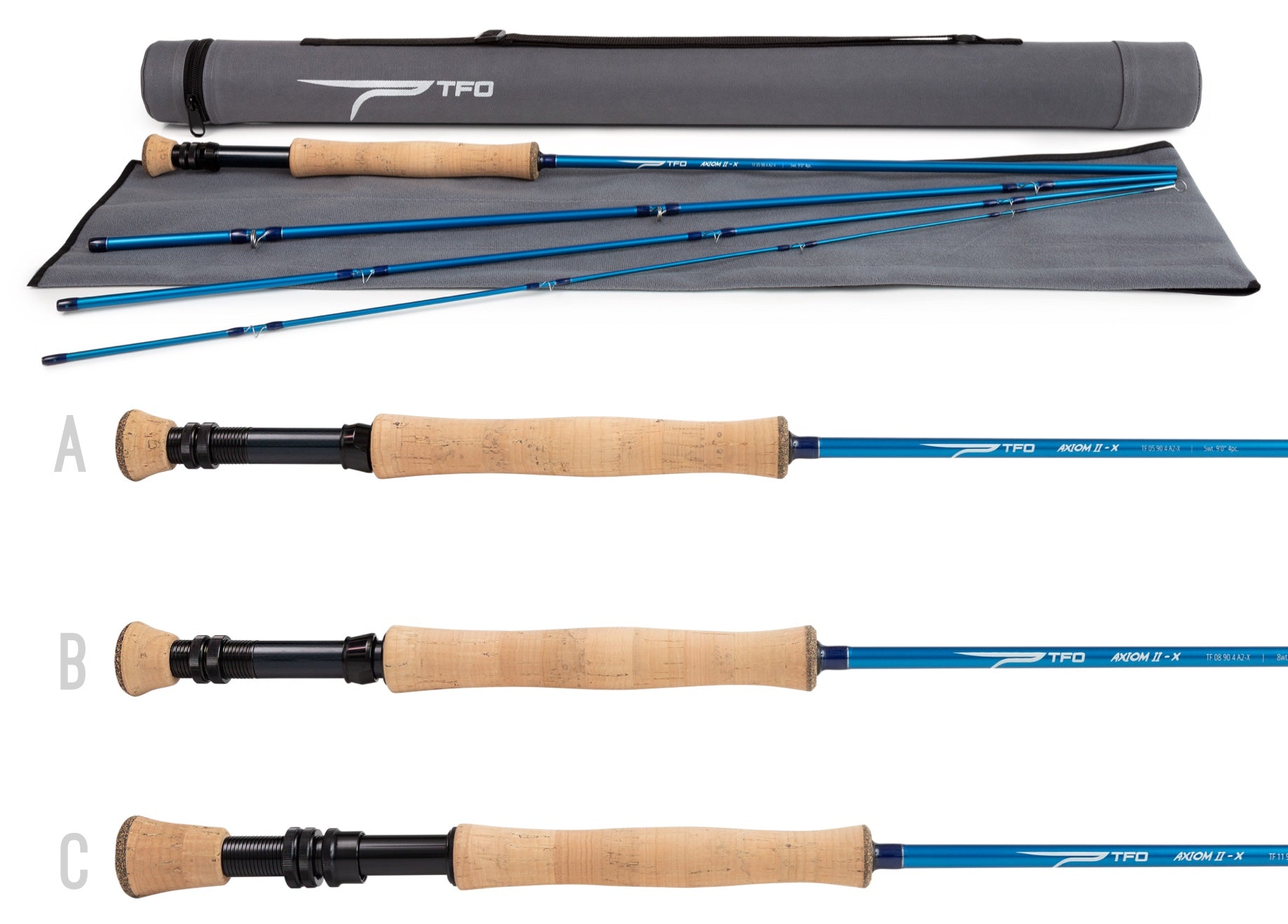 Temple Fork - Axiom 2-X Series Fly Rods