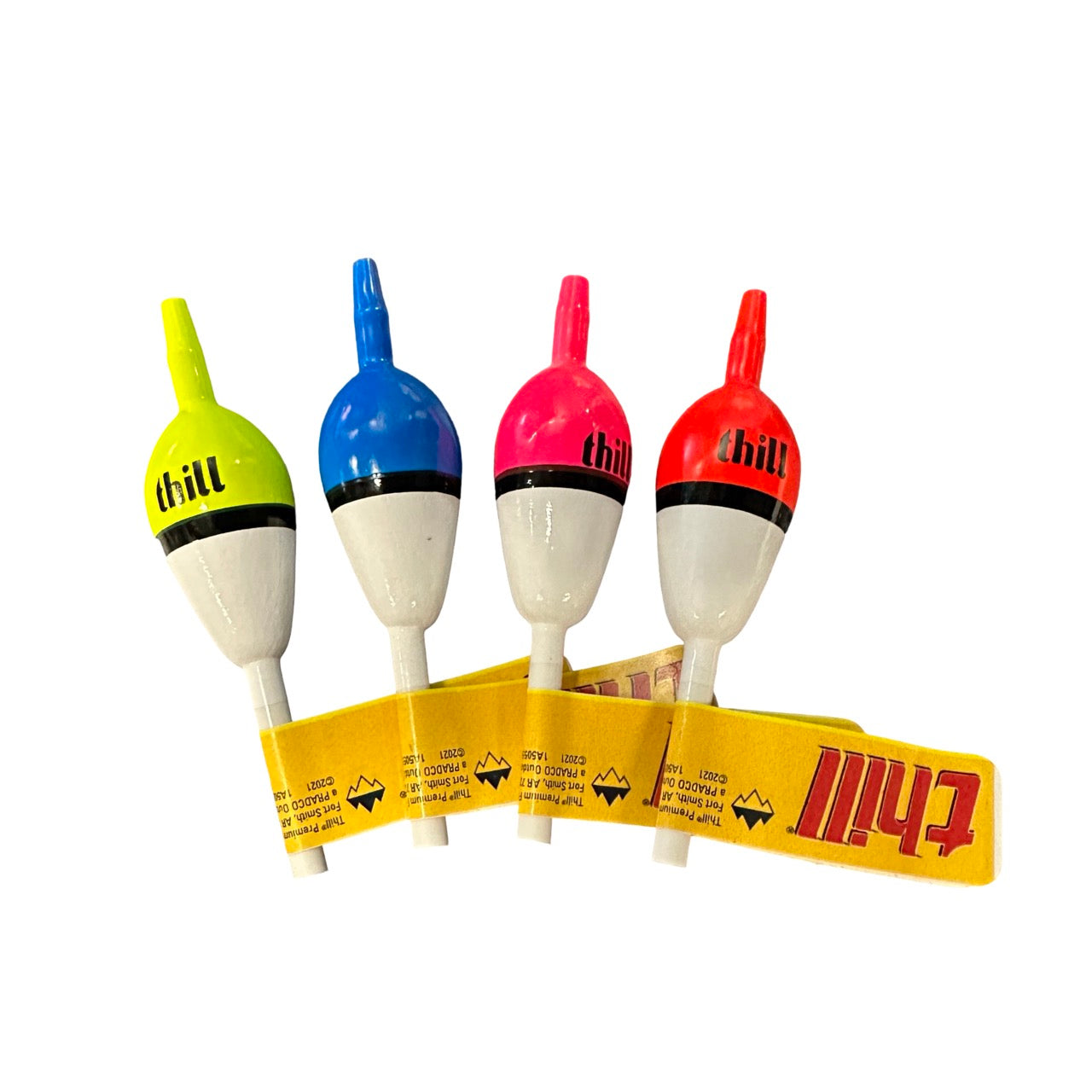 thill-fishing-float-assorted-colors-blue-pink-yellow-red-34in-oval