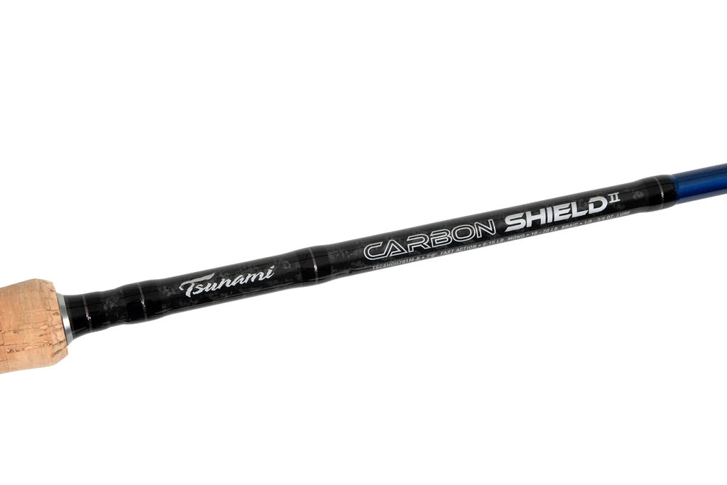 Tsunami - Carbon Shield II Spinning Rods