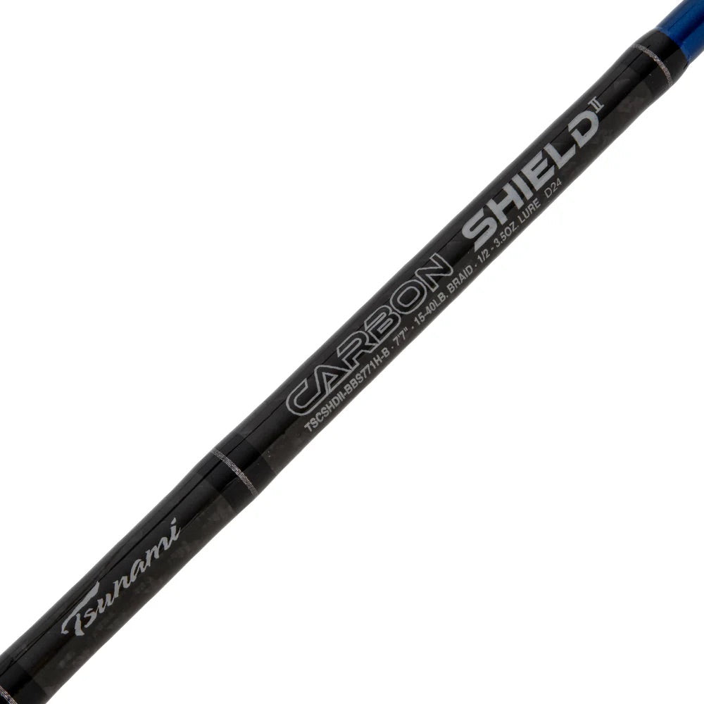 Tsunami - Carbon Shield II Big Bait Spinning Boat Rods