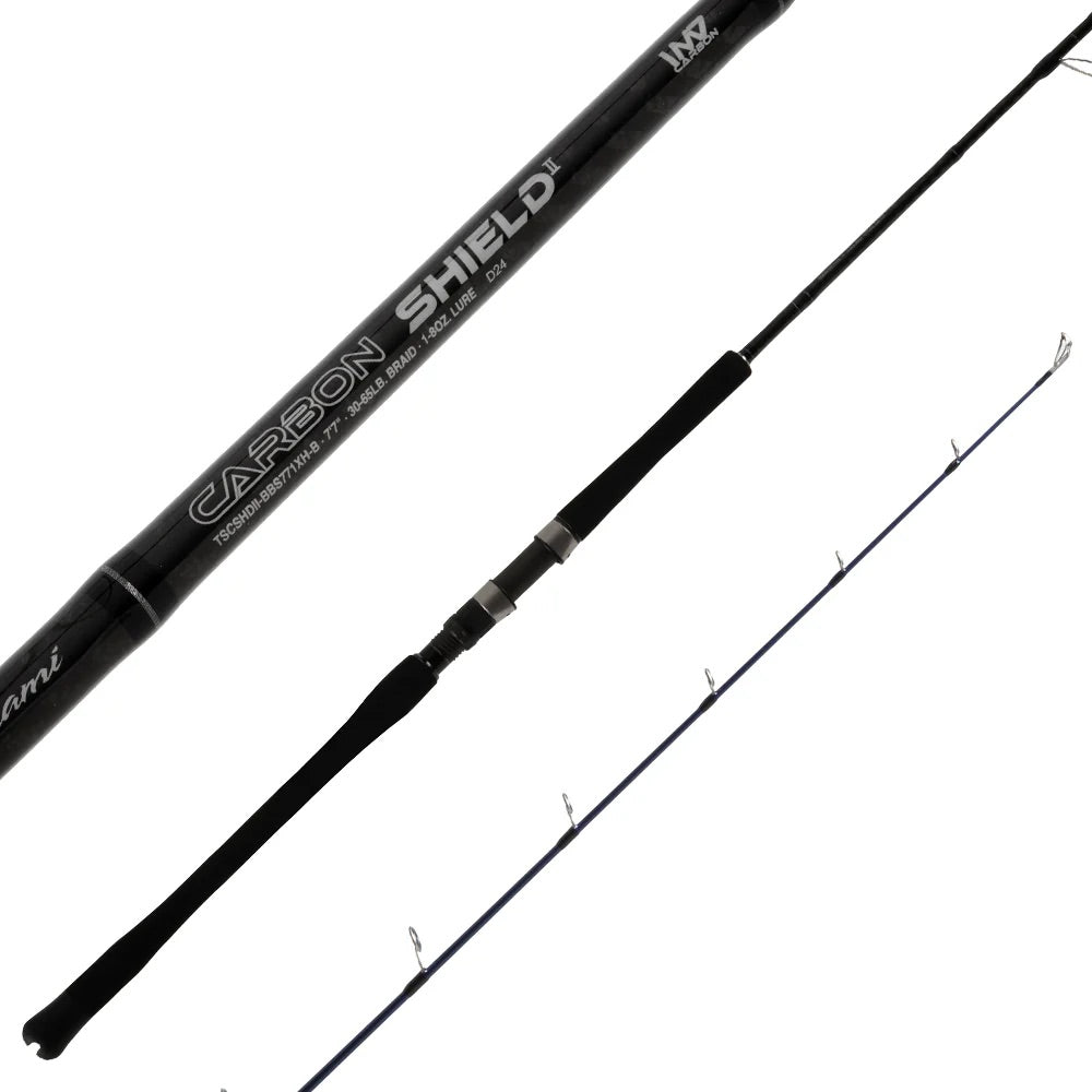 Tsunami - Carbon Shield II Big Bait Spinning Boat Rods