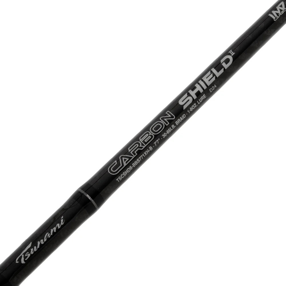 Tsunami - Carbon Shield II Big Bait Spinning Boat Rods