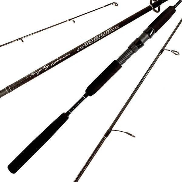 tsunami casting rods Tsunami Trophy Slow Pitch Jigging Spinning Rod TSSPJS-701H