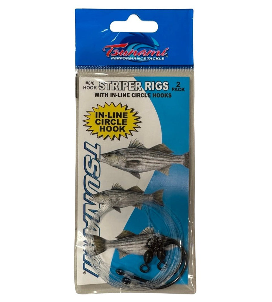 Tsunami Striper Circle Hook Rigs