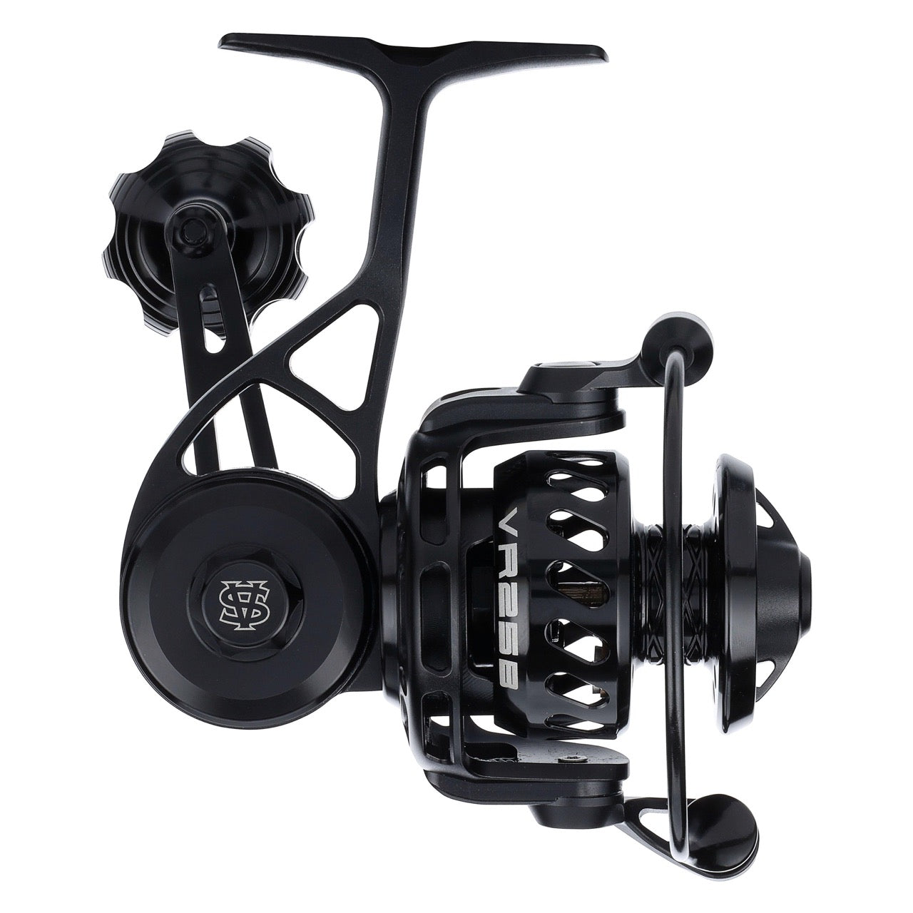 van-staal-vr2-bailed-saltwater-spinning-reel-sku-VRII25B-1651124-black-right
