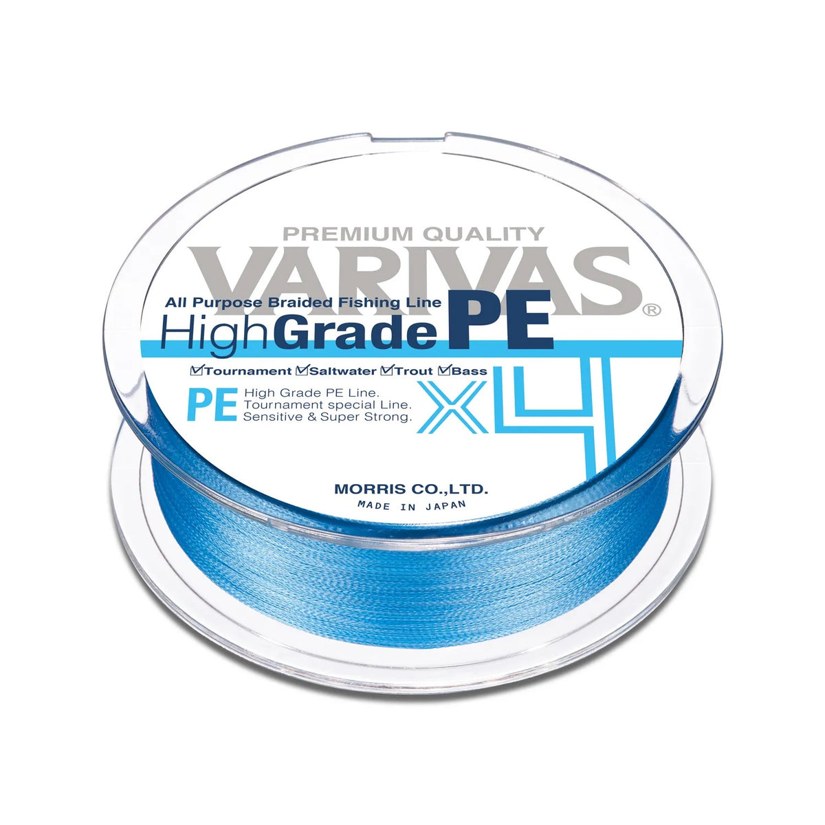 Bobinage Varivas P.E Line 8 X8 Blue 150m 1.5 PE 31lb, Neuf