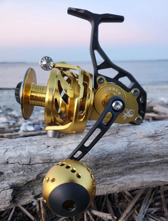 Visser Reels - PierMaster Anniversary Edition Bail-less Spinning Reel