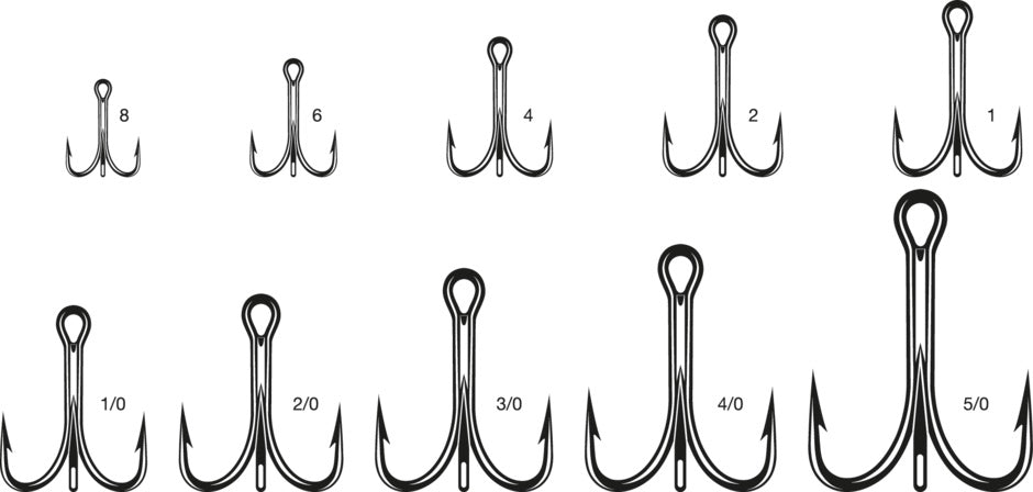 VMC - 9626 O'Shaughnessy Treble 4X Hook - Pro Packs