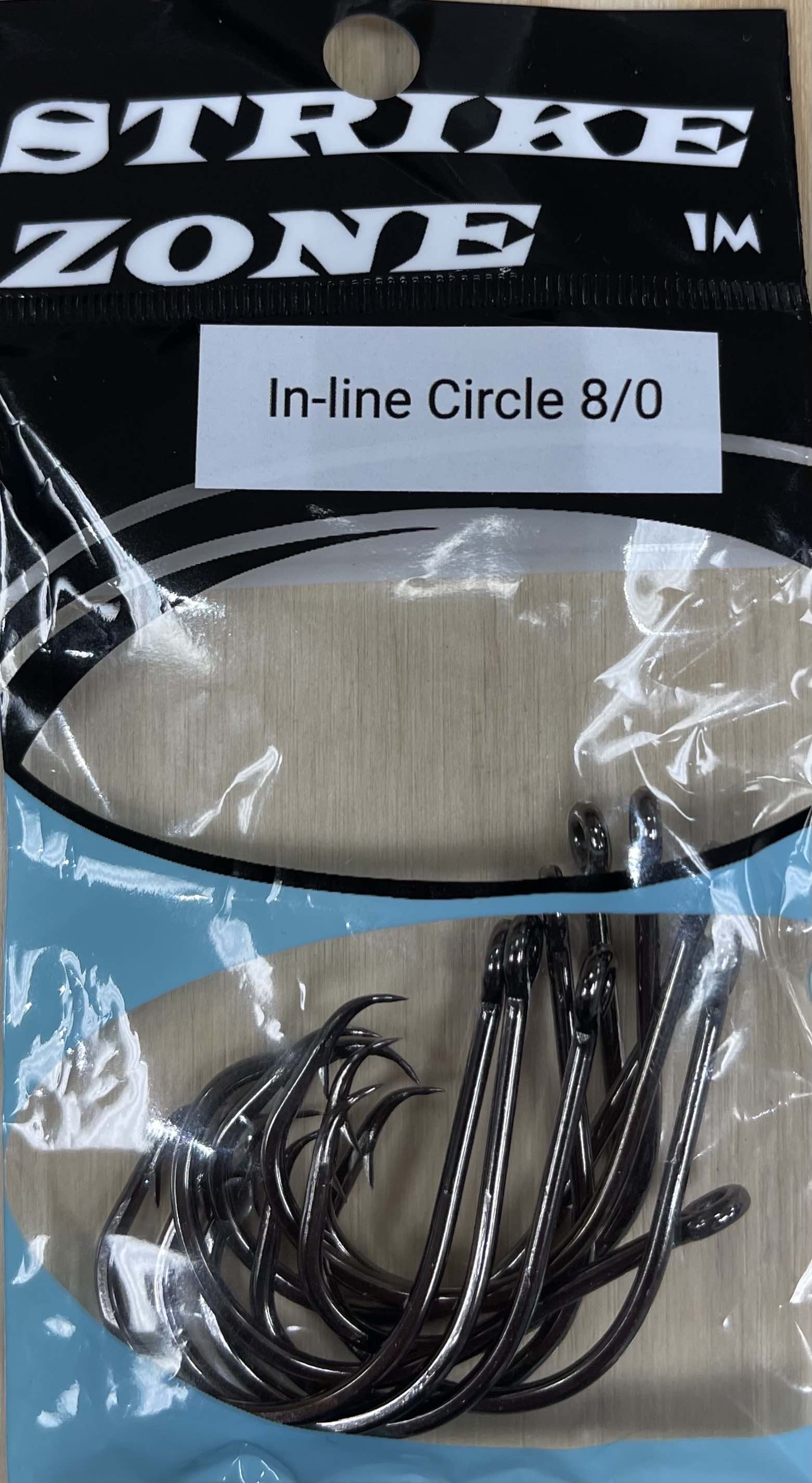 Fish & Tackle - Strike Zone Inline Circle Hooks 10-PACK