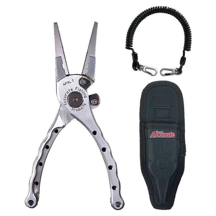 Accurate - 7in Piranha Pliers with Sheath and Lanyard - Fish & Tackle
