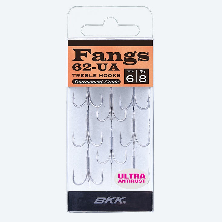 BKK - Fangs-62 UA Treble Hooks