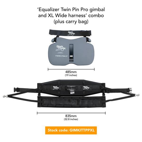 Black Magic - Equalizer Twin Pin Pro Harness - Fish & Tackle