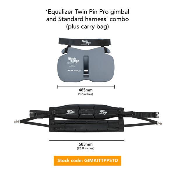 Black Magic - Equalizer Twin Pin Pro Harness - Fish & Tackle
