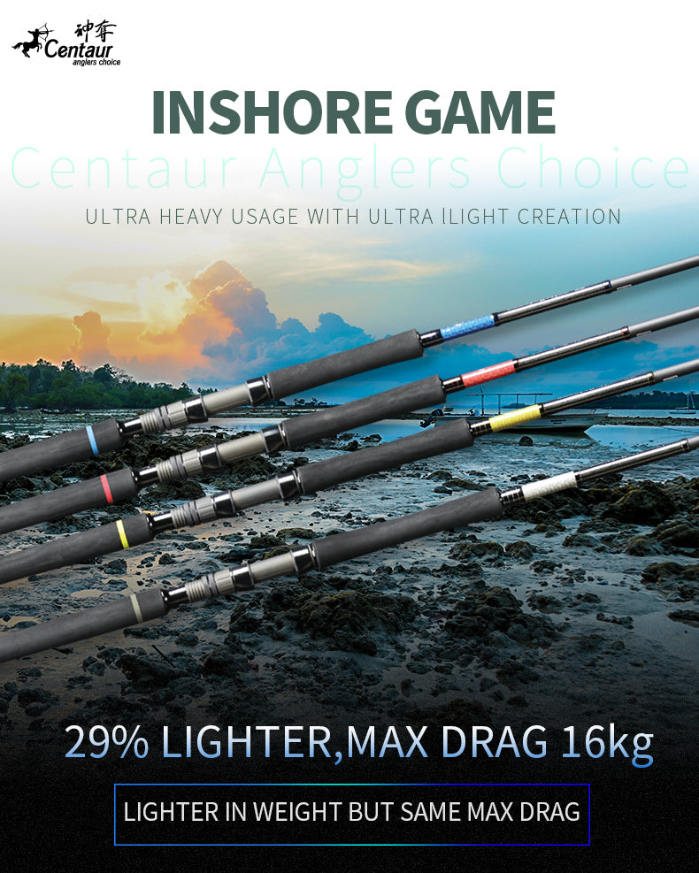 Centaur - Constellation Inshore Popping Rods