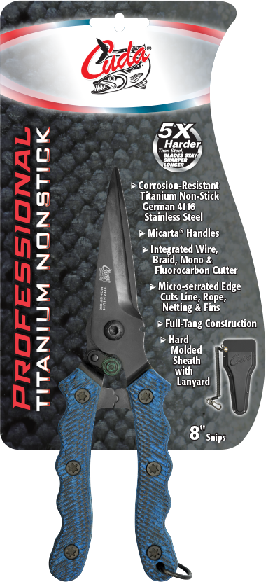 Cuda - 8in Titanium Non-Stick Professional Snips