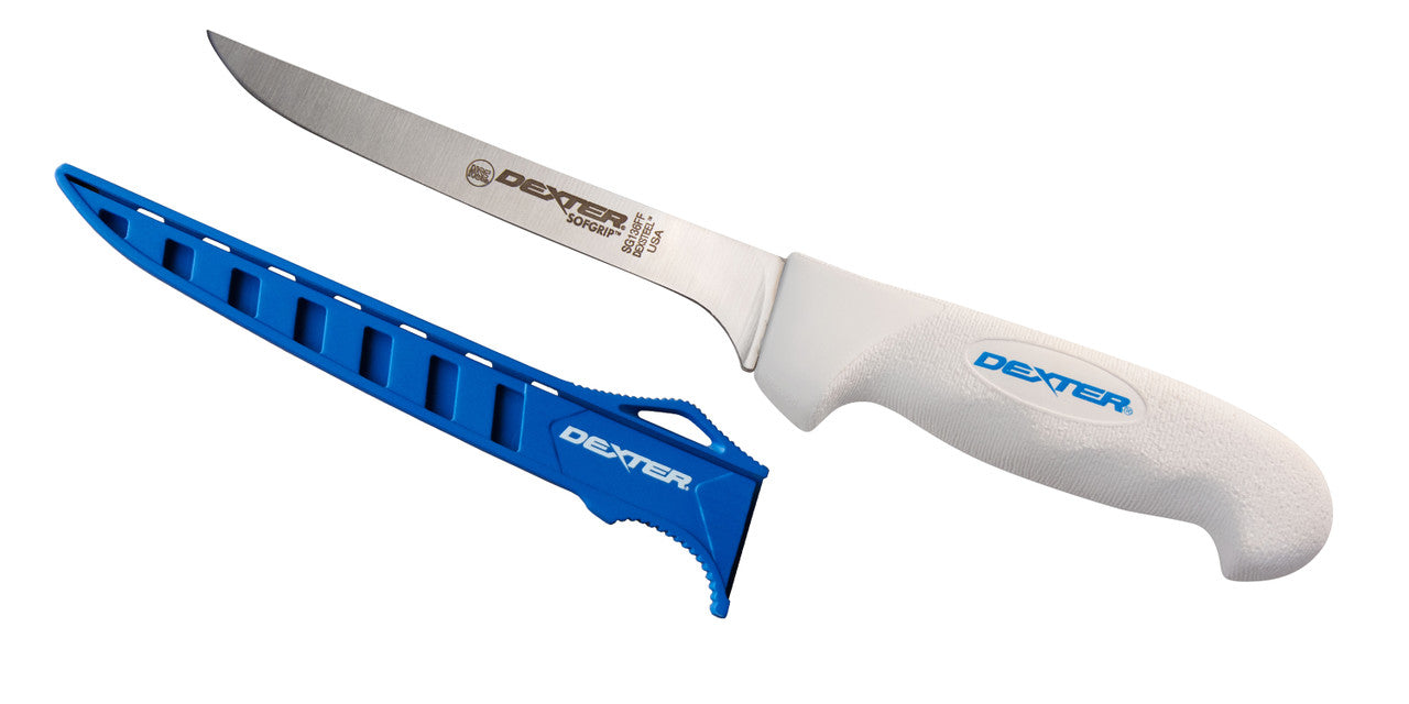 Dexter - 6in SofGrip Flexible Fillet Knife with Edge Guard