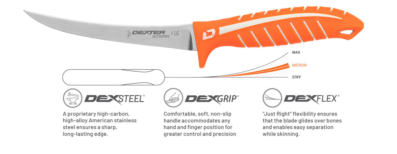 Dexter - Dextreme 6in Flexible Fillet Knife with Sheath