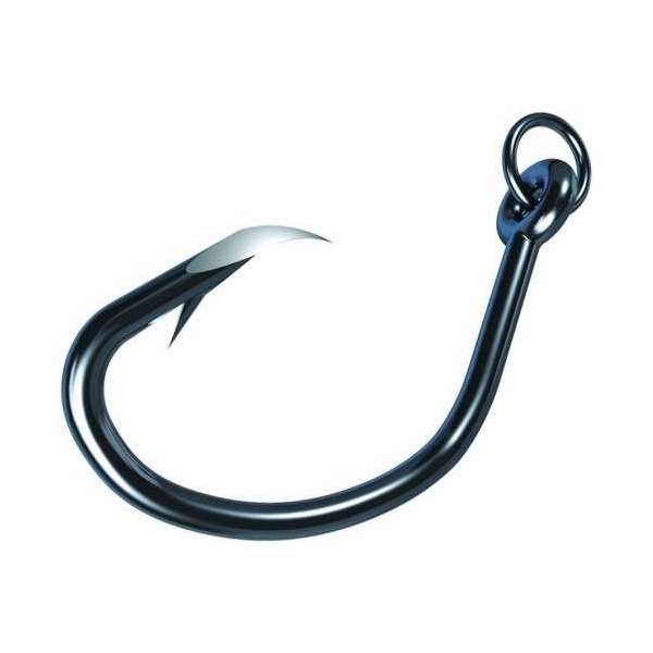 40 Matzuo Mr724010 Ringed Black Fish Fishing Hooks Size 4/0 With