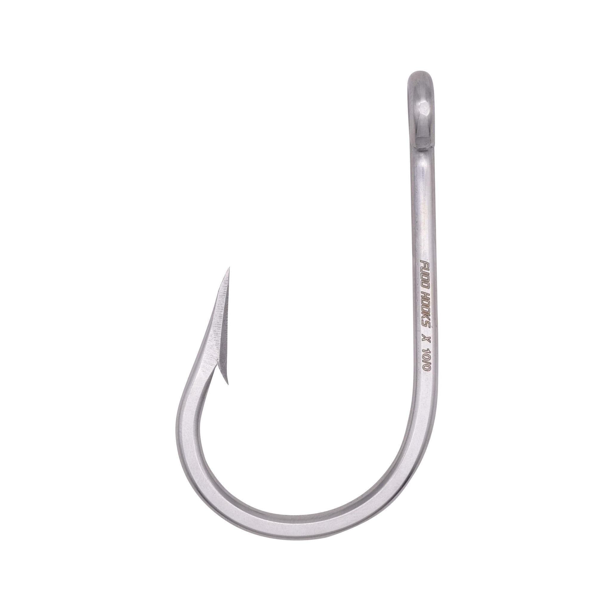 FUDO HOOKS - Super Ocean Southern Tuna Ringed Eye Hooks - Fish & Tackle