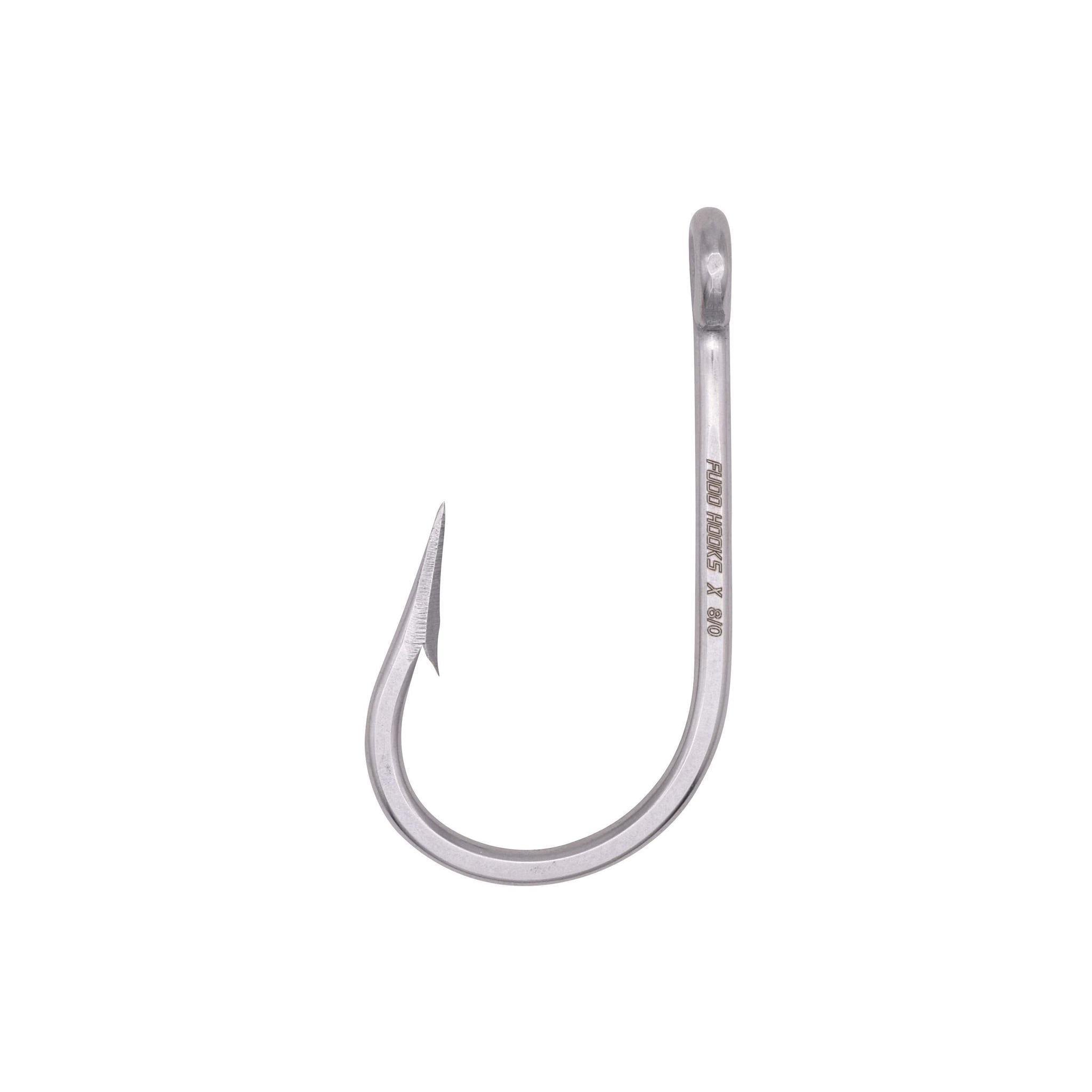 FUDO HOOKS - Super Ocean Southern Tuna Ringed Eye Hooks - Fish & Tackle