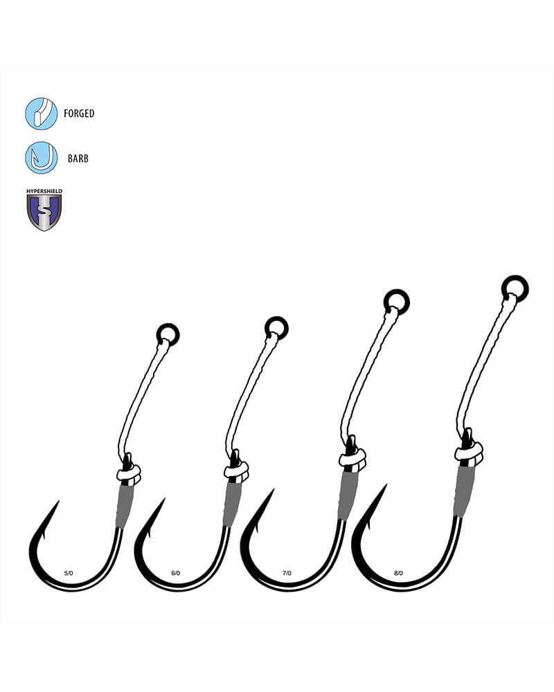 Gamakatsu - 620 Heavy Duty Assist Hooks with Solid Ring (38151)
