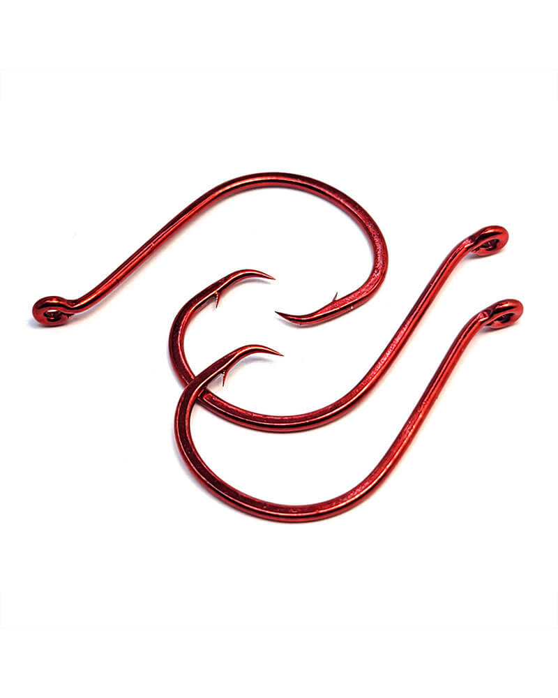 Gamakatsu - Inline Octopus Circle Hooks (2213 - Red)