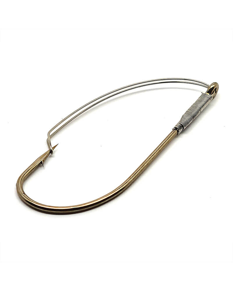 Gamakatsu - Straight Shank Worm Hook with Wire Guard (6511)