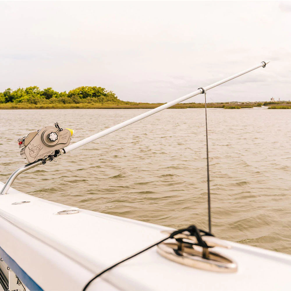 Gemlux - 8ft Dredge Boom Fishing Setup with Safety Tie Back