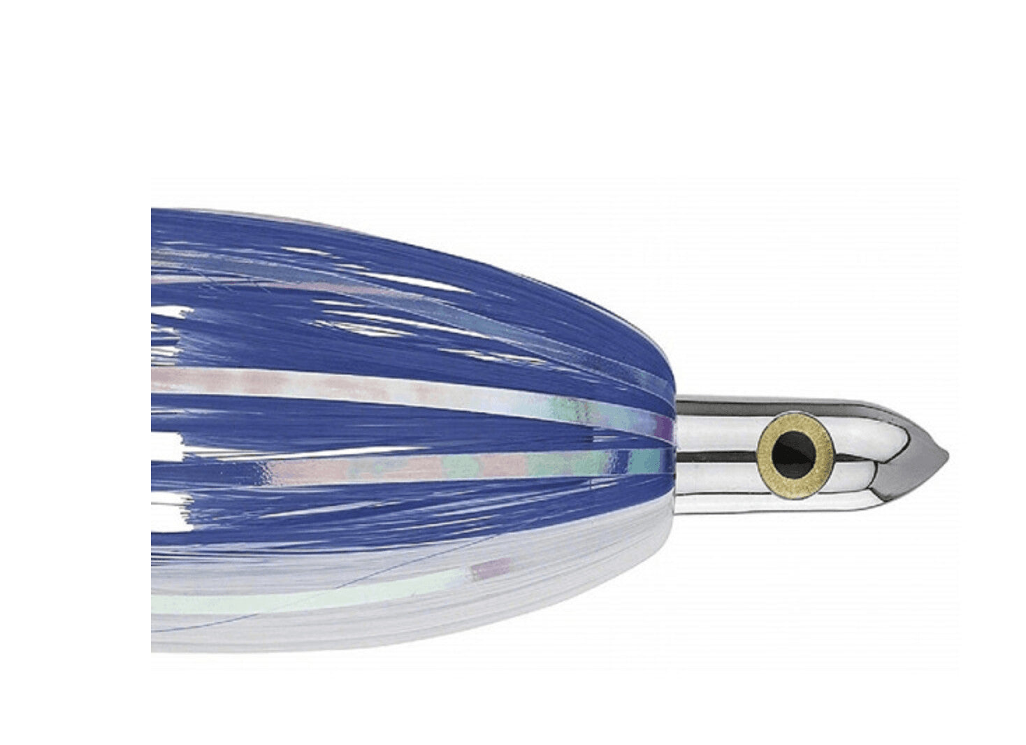 Lake Wedowee Store: Iland Lures The Ilander All Mylar Skirt Trolling Lure -  Chrome Head-Silver Bullet