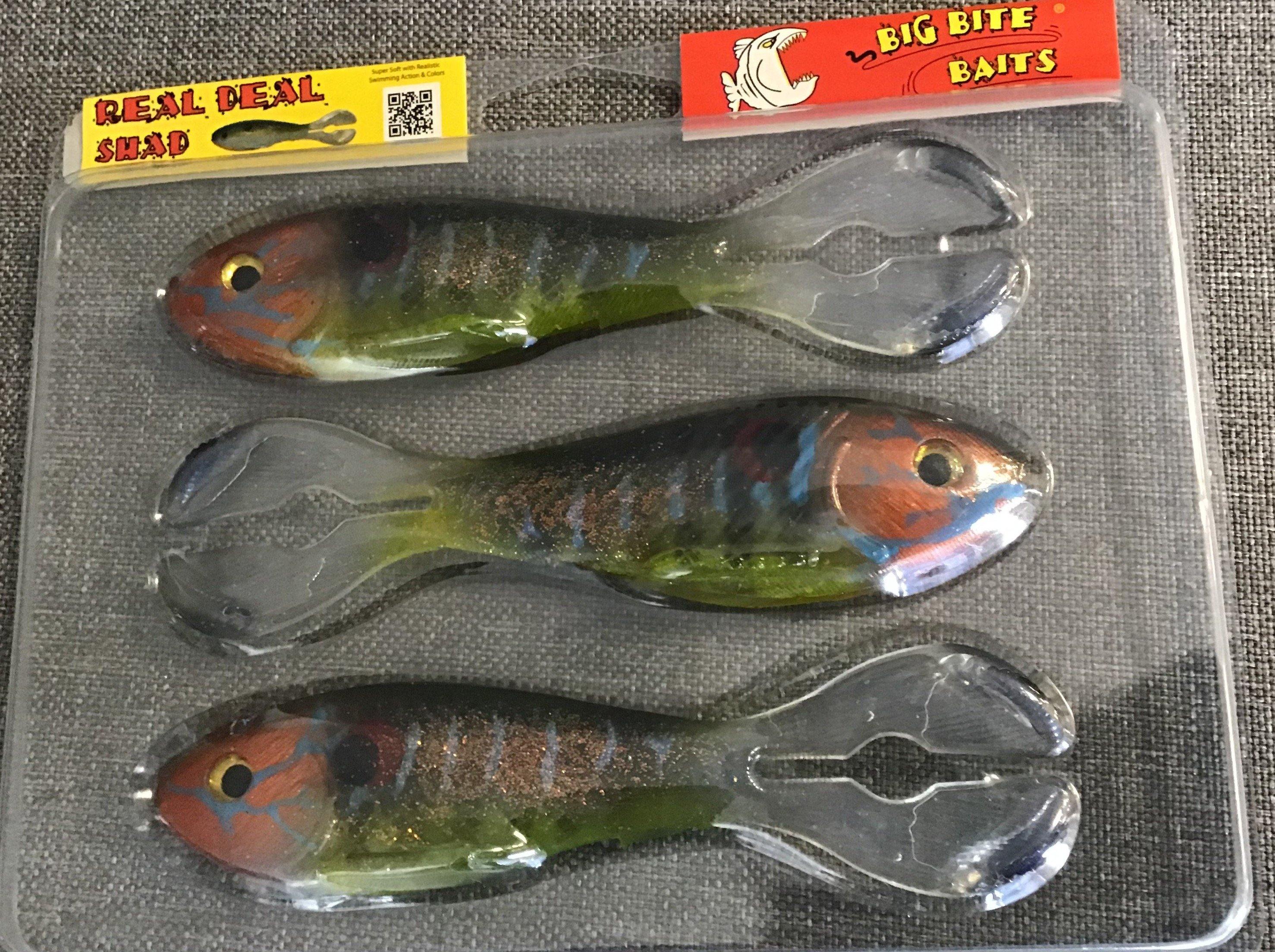 Big Bite Baits 5” Real Deal Shad - Fish & Tackle