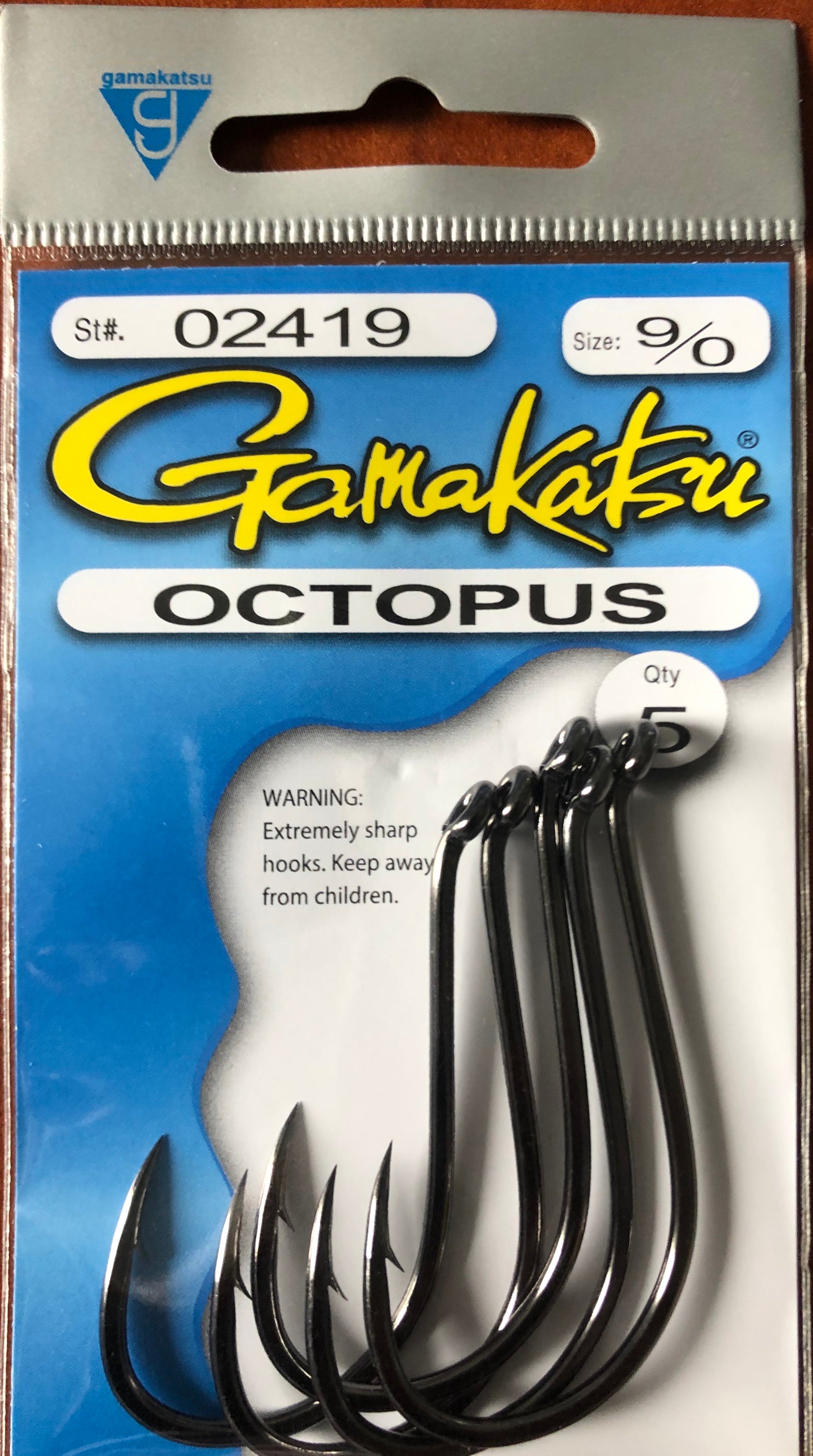 GAMAKATSU Octopus Hooks  1/0 2/0 3/0 4/0 5/0 6/0 7/0 8/0 9/0 10/0