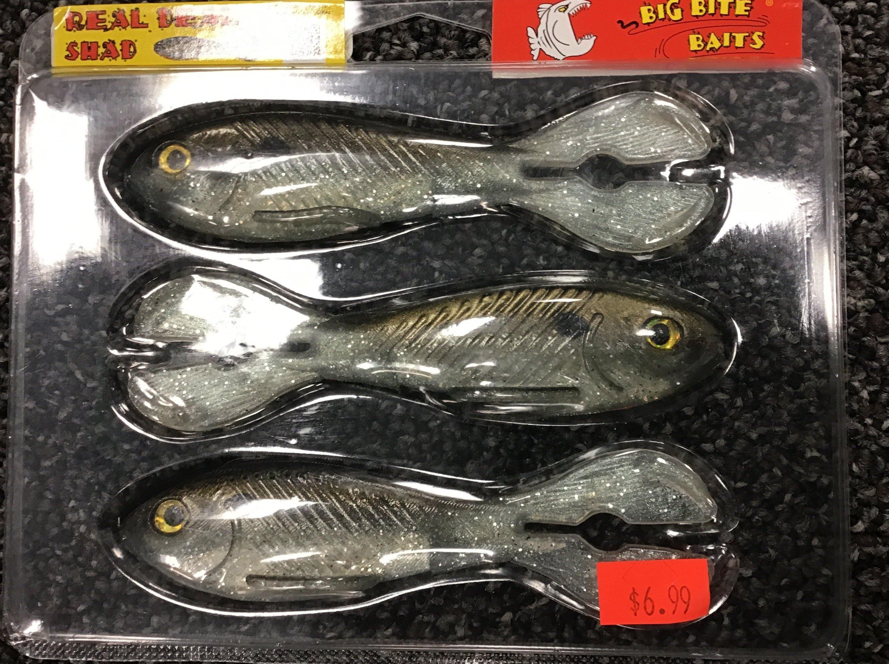 Big Bite Baits 5” Real Deal Shad - Fish & Tackle