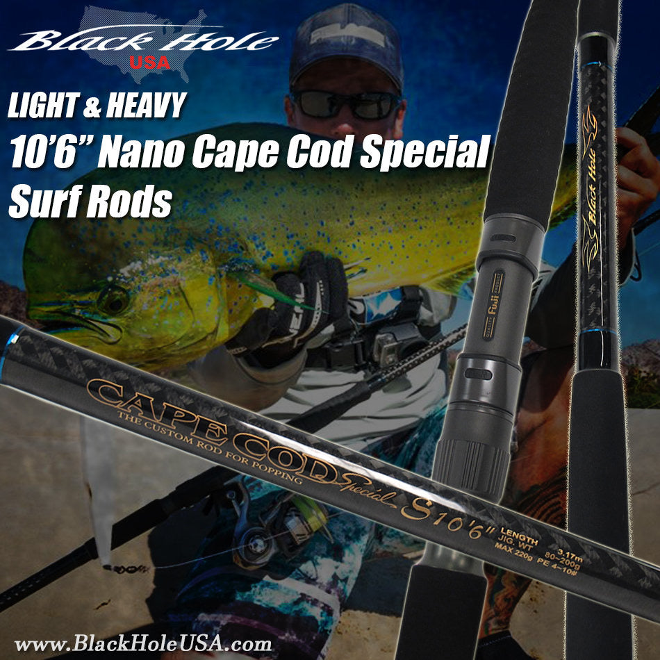 Black Hole - Cape Cod Special Nano Surf Rod