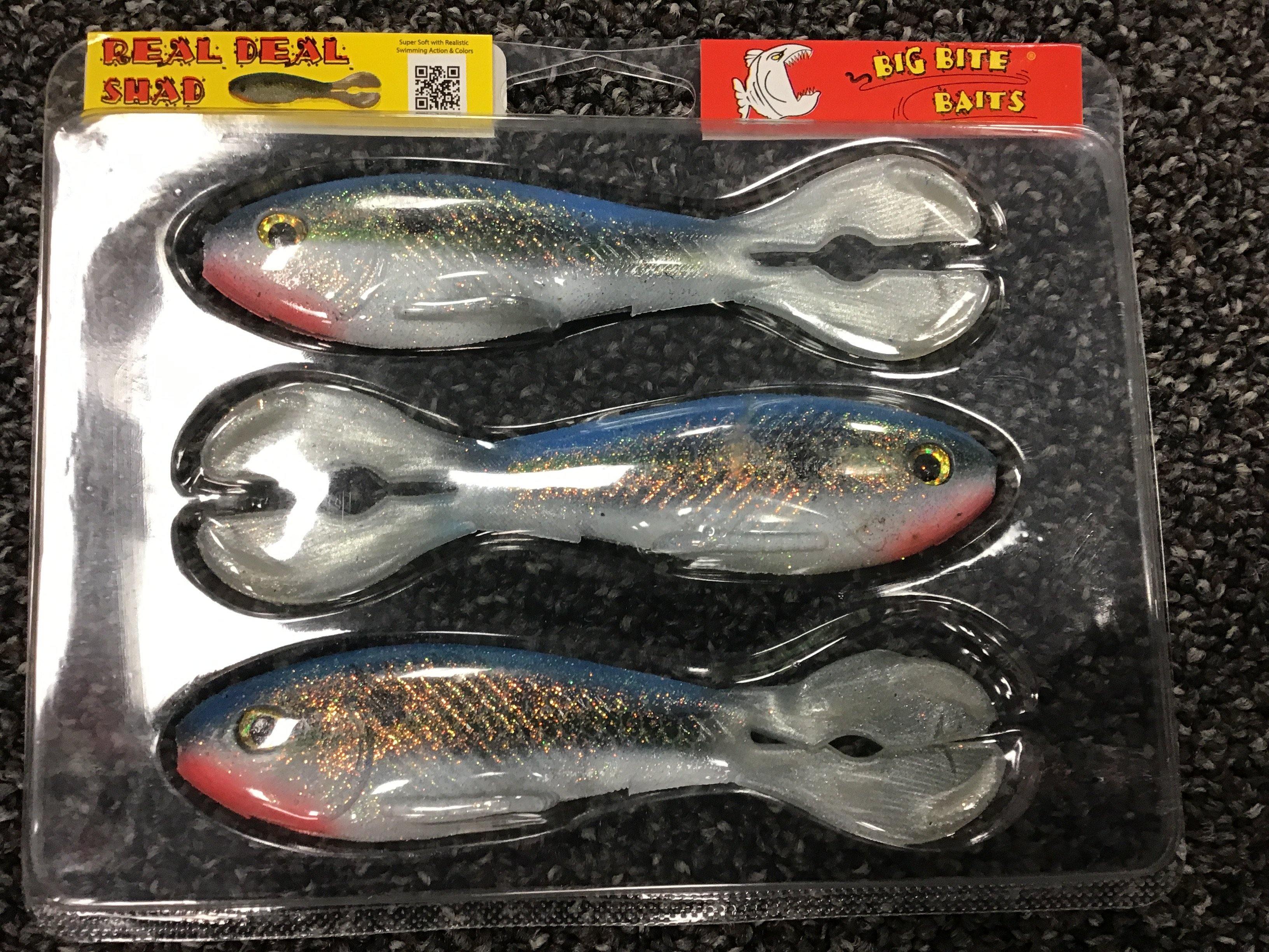 Big Bite Baits 5” Real Deal Shad - Fish & Tackle