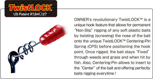 Owner - Twistlock Light Senko Hooks (5167)