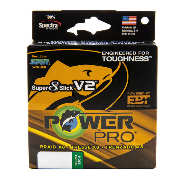 PowerPro - Super 8 Slick V2 - 150yd Spools
