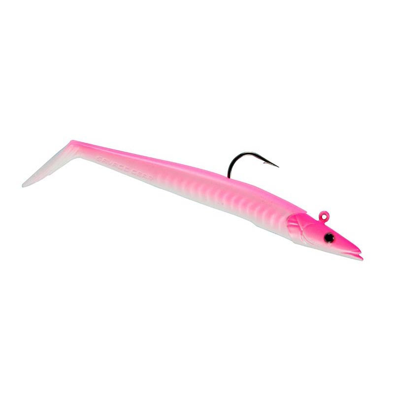  Savage Gear Sandeel Fishing Bait, 3 1/2 oz, Pink Glow,  Realistic Contours & Movement, Durable Construction, Two Tie Points, 5X  Hooks, Holographic Eyes, Bait Keeper : Sports & Outdoors