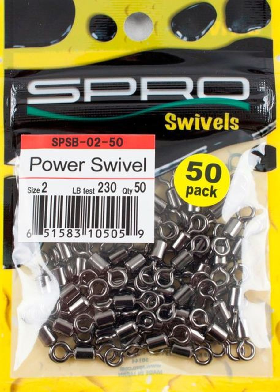 3-Way Power Swivel 5pk 1/0-#1 330lb