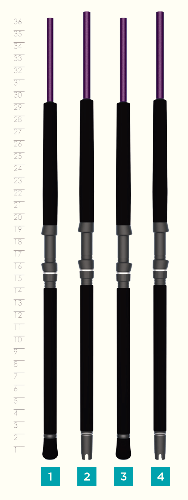 St. Croix - Mojo Salt Spinning Rods